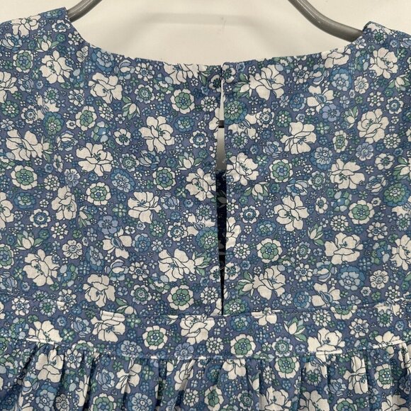 Hyacinth House by Tuckernuck Blue Floral Romy Tiered Mini Dress sz XS NWT - Picture 7 of 8